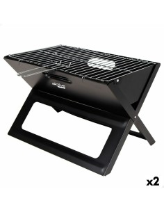 Barbecue Portable Aktive Noir Acier Fer 45 x 30 x 29 cm