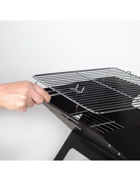 Barbecue Portable Aktive Noir Acier Fer 45 x 30 x 29 cm