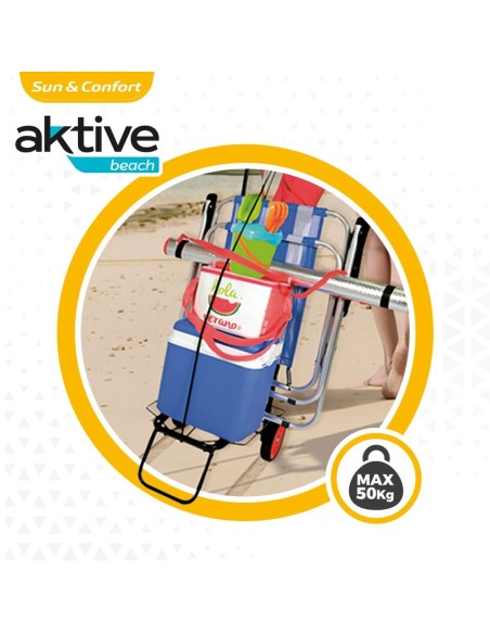 Chariot Multi-usages Aktive 35 x 100 x 45 cm (4 Unités)