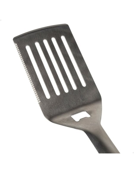 Ensemble d'ustensiles pour barbecue Aktive 3 Pièces Barbecue Acier inoxydable 9 x 41 x 5 cm (4 Unités)