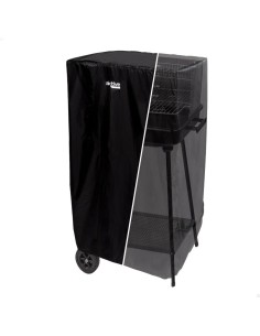 Housse de protection pour barbecue Aktive Noir 6 Unités 74,5 x 109 x 64,5 cm 2
