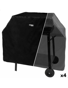 Housse de protection pour barbecue Aktive Noir 4 Unités 142 x 120 x 60 cm