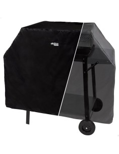 Housse de protection pour barbecue Aktive Noir 4 Unités 142 x 120 x 60 cm 2