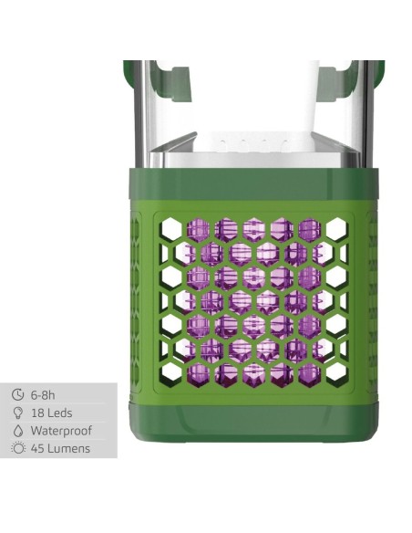 Lampe Anti-Moustiques Aktive 10 x 21 x 10 cm (6 Unités)