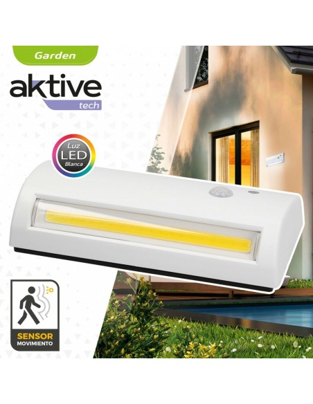 Lampe LED Aktive Paroi Extérieur Plastique (12 Unités)