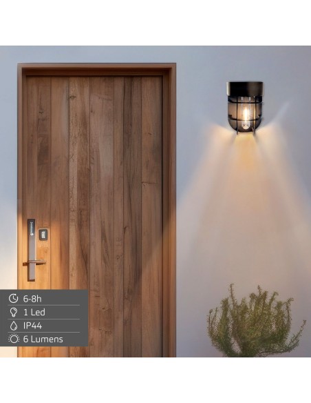 Applique LED Aktive Plastique Solaire (6 Unités)