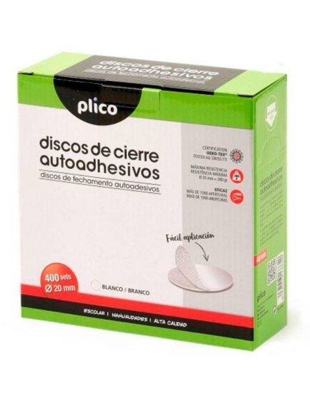 Adhésifs PLICO 400 Pièces Noir