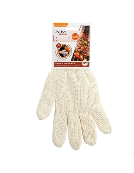 Gant pour barbecue Aktive 24 Unités Beige
