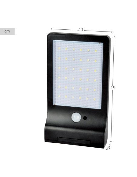 Lampe solaire Aktive 11 x 3 x 19 cm (12 Unités)
