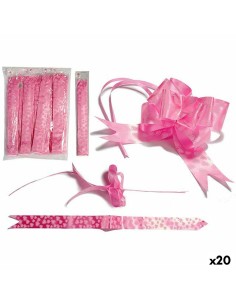 Bandes Coeurs Rose 5 x 73 x 73 cm (20 Unités)