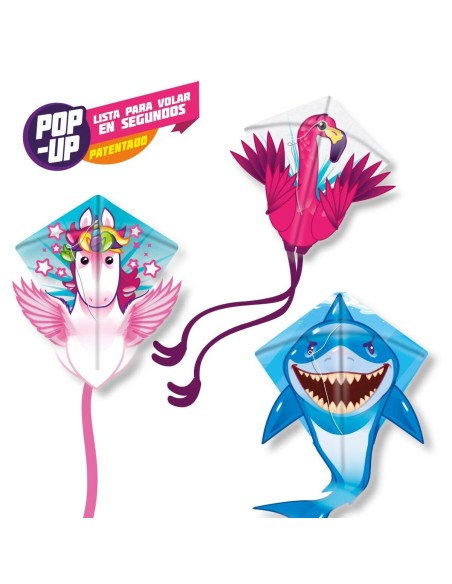 Cerf-volant Eolo Pop-up Diamant 58 x 69 x 4 cm 12 Unités
