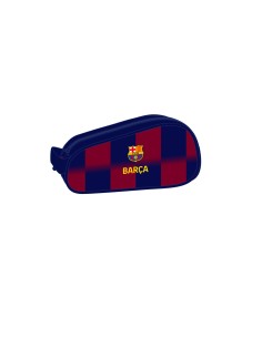 Range-Chaussures de Voyage F.C. Barcelona Bleu Bordeaux 34 x 15 x 18 cm