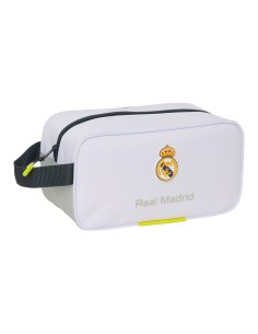 Range-Chaussures de Voyage Real Madrid C.F. Blanc 29 x 15 x 14 cm
