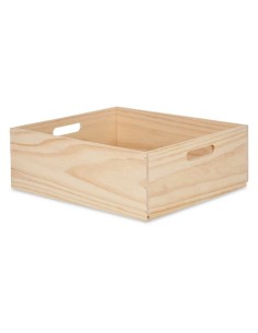 Boîte Décorative Bois de pin 35 x 14 x 40 cm (4 Unités) 2