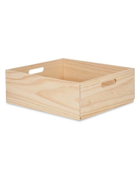 Boîte Décorative Bois de pin 35 x 14 x 40 cm (4 Unités)