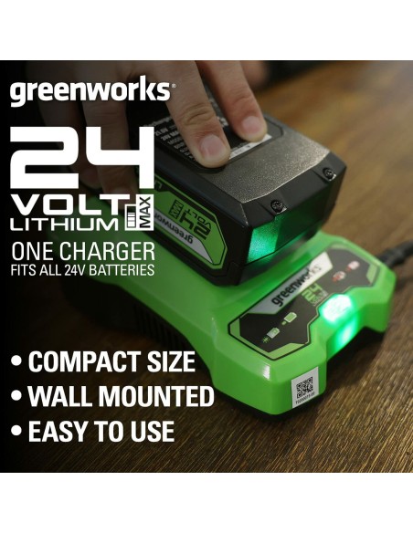 Batterie au lithium rechargeable Greenworks 2932407 220-240 V