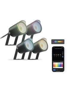 Projecteur LED KSIX SmartLED Noir (3000K) 2