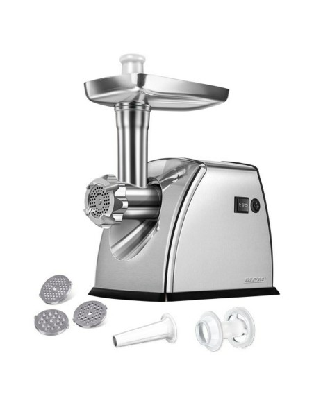 Hachoir Mpm MMM-07M Argenté Acier inoxydable 1800 W
