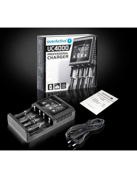 Chargeur de batterie EverActive UC-4000