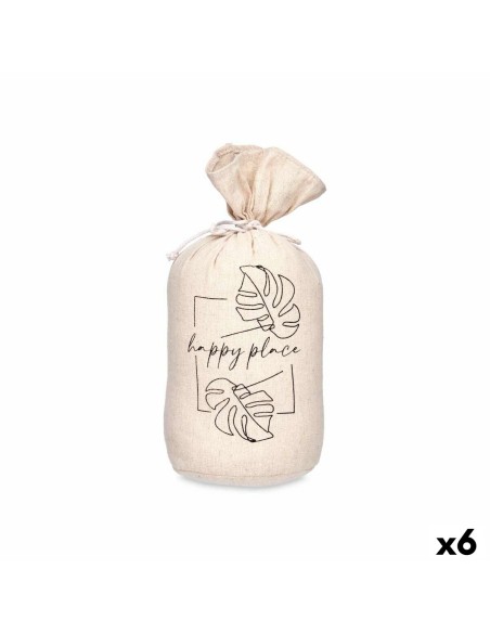 Support de porte Happy Place Sac 13 x 26 x 13 cm (6 Unités)