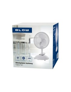 Ventilateur de Bureau Blow 44-062 Blanc 25 W 22 W
