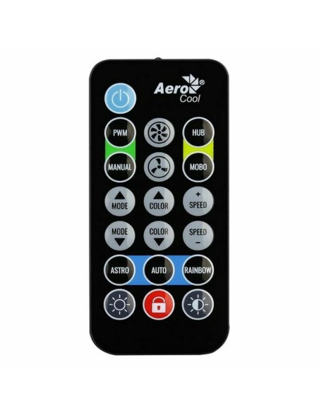 Ventillateur de cabine Aerocool Mirage 12 ARGB Pro 12V Ø 12 cm (3 Unités) (3 pcs)