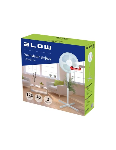 Ventilateur sur Pied Blow 44-064 Blanc 110 W