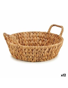 Centre de Table Marron Métal 39,5 x 16,5 x 35 cm Jacinthe d'eau (12 Unités)
