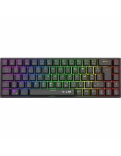 Clavier pour jeu The G-Lab KEYZ TITAN Noir AZERTY