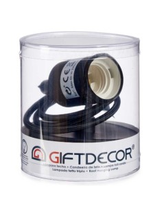 Suspension 60 W 220-250 V Noir Plastique (6 Unités) 2
