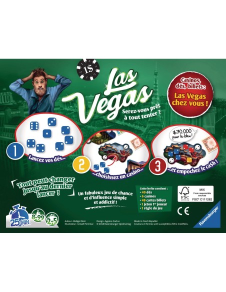 Jeu de société Ravensburger Las Vegas FR (Français)