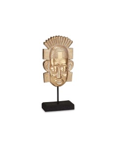 Figurine Décorative Indien Doré 17,5 x 36 x 10,5 cm (4 Unités) 2