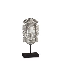 Figurine Décorative Indien Argenté 17,5 x 36 x 10,5 cm (4 Unités) 2
