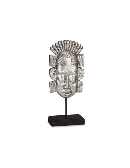 Figurine Décorative Indien Argenté 17,5 x 36 x 10,5 cm (4 Unités)