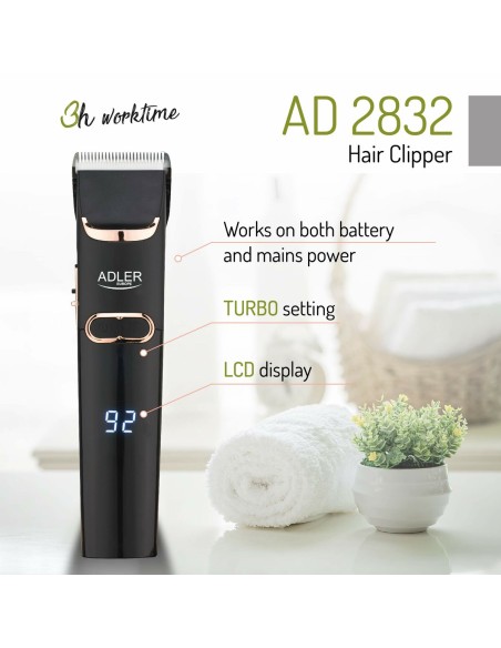 Tondeuses à cheveux / Rasoir Adler AD 2832
