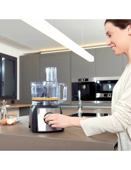 Robot culinaire Black & Decker ES9250050B Noir Argenté 1200 W