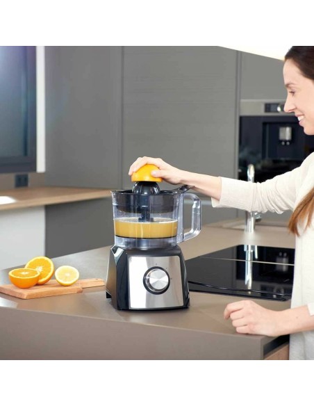 Robot culinaire Black & Decker ES9250050B Noir Argenté 1200 W