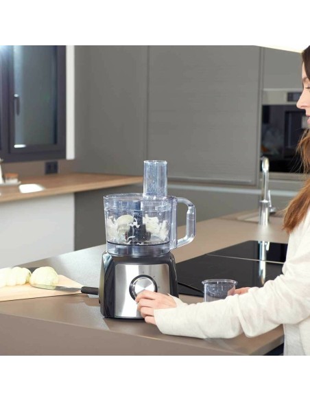 Robot culinaire Black & Decker ES9250050B Noir Argenté 1200 W