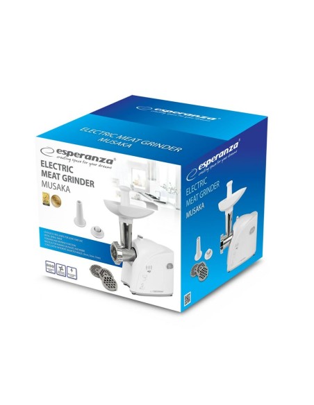 Hachoir Esperanza EKM032 Blanc 2200 W