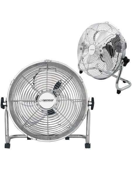 Ventilateur de Bureau Esperanza EHF005 Chrome 50 W