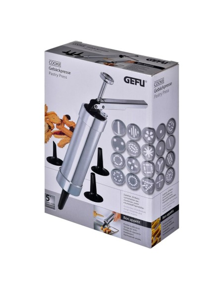 Poche à douille pour pâtisserie Gefu G-14320 Noir Acier