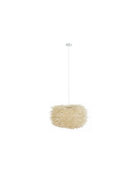 Suspension DKD Home Decor Naturel Fer 50 W 60 x 60 x 35 cm