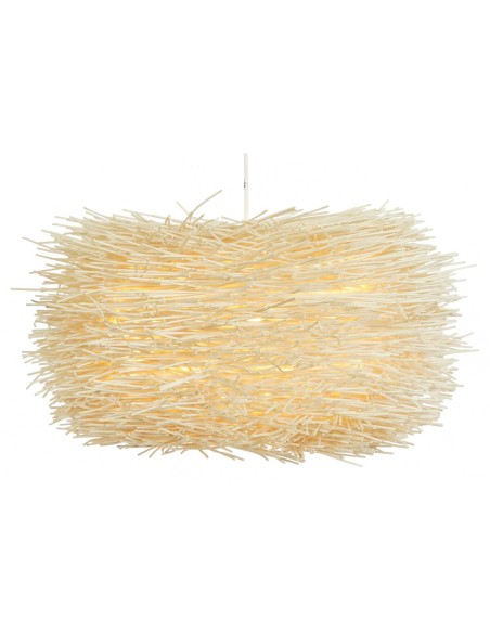 Suspension DKD Home Decor Naturel Fer 50 W 60 x 60 x 35 cm