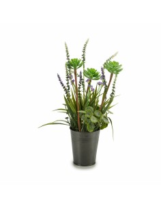 Plante décorative Ibergarden XD16-818 Métal Plastique Lavande 13 x 40 x 13 cm (12 Unités) 2
