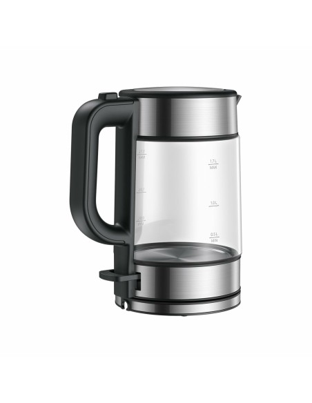 Bouilloire Xiaomi BHR7423EU Noir Transparent Argenté Acier inoxydable Verre Borosilicaté 1850-2200 W 1,7 L