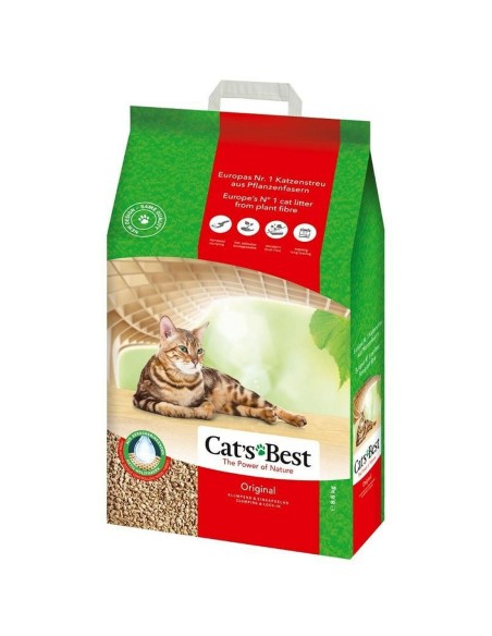 Sable pour chats Cat's Best EcoPlus 20 L Beige