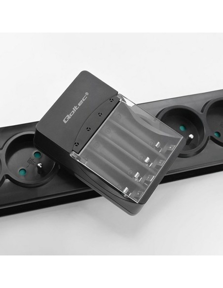 Chargeur de batterie Qoltec 50653