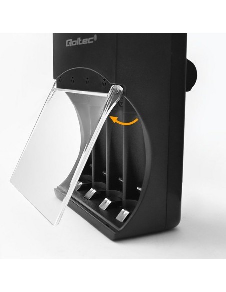 Chargeur de batterie Qoltec 50653