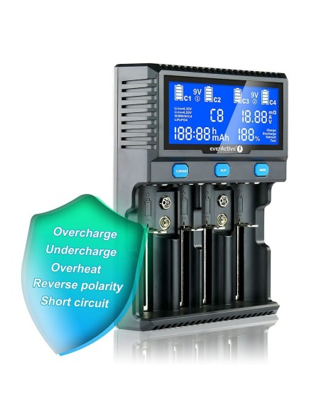 Chargeur de batterie EverActive UC-4200