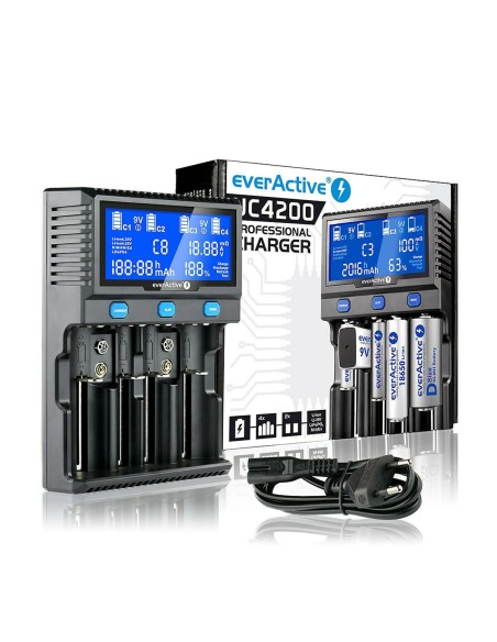 Chargeur de batterie EverActive UC-4200